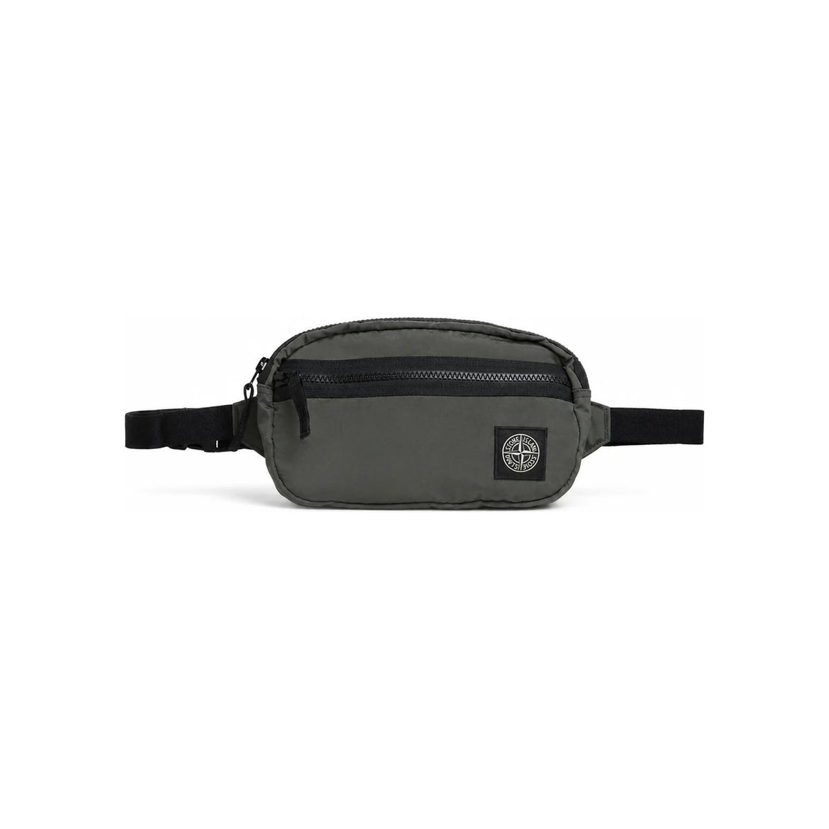 STONE ISLAND Nylon Metal Belt Bag Hip Pack Black