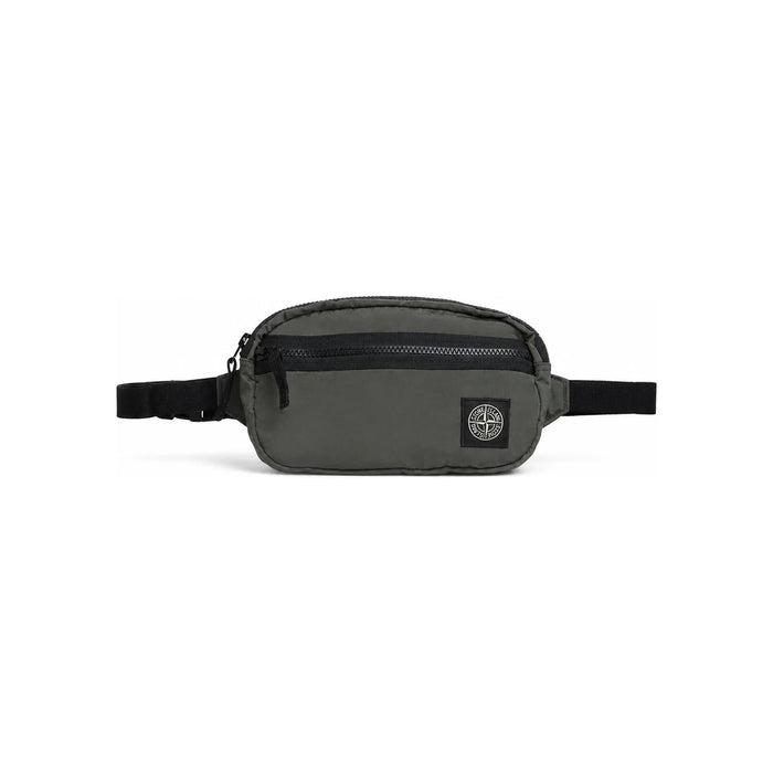 STONE ISLAND Nylon Metal Belt Bag Hip Pack Black