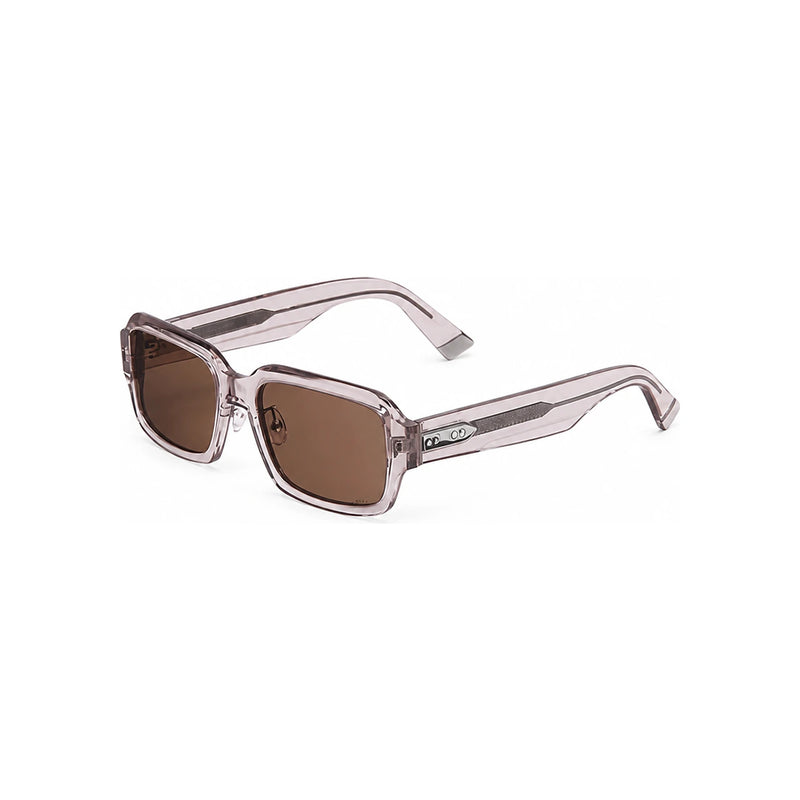 DIOR Transparent Nude Rectangular Sunglasses