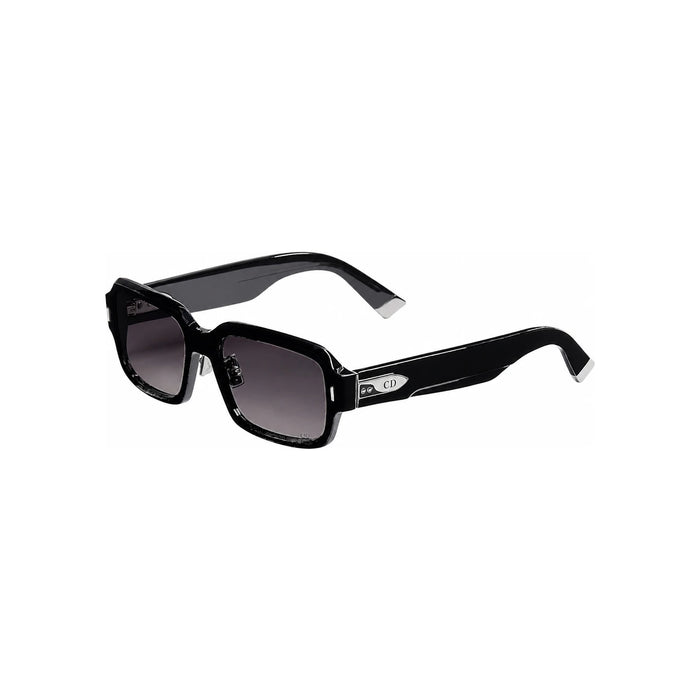 DIOR Black Rectangular DiorTailing S2F Sunglasses