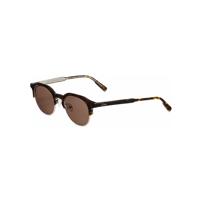 DIOR Brown Tortoiseshell Effect Pantos Sunglasses