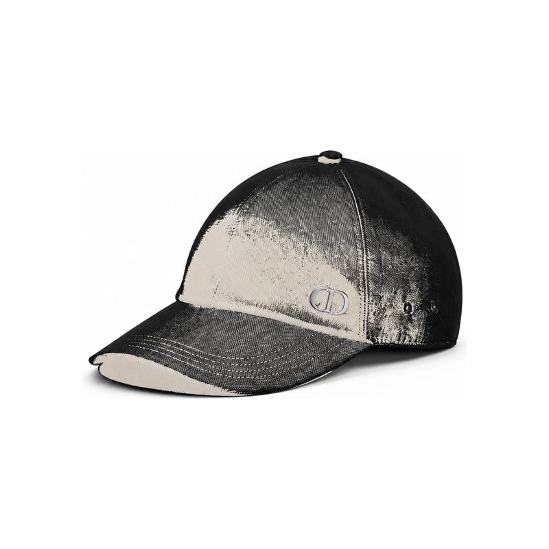 DIOR CD Icon Black Cotton Cap 693C913B3175 C980
