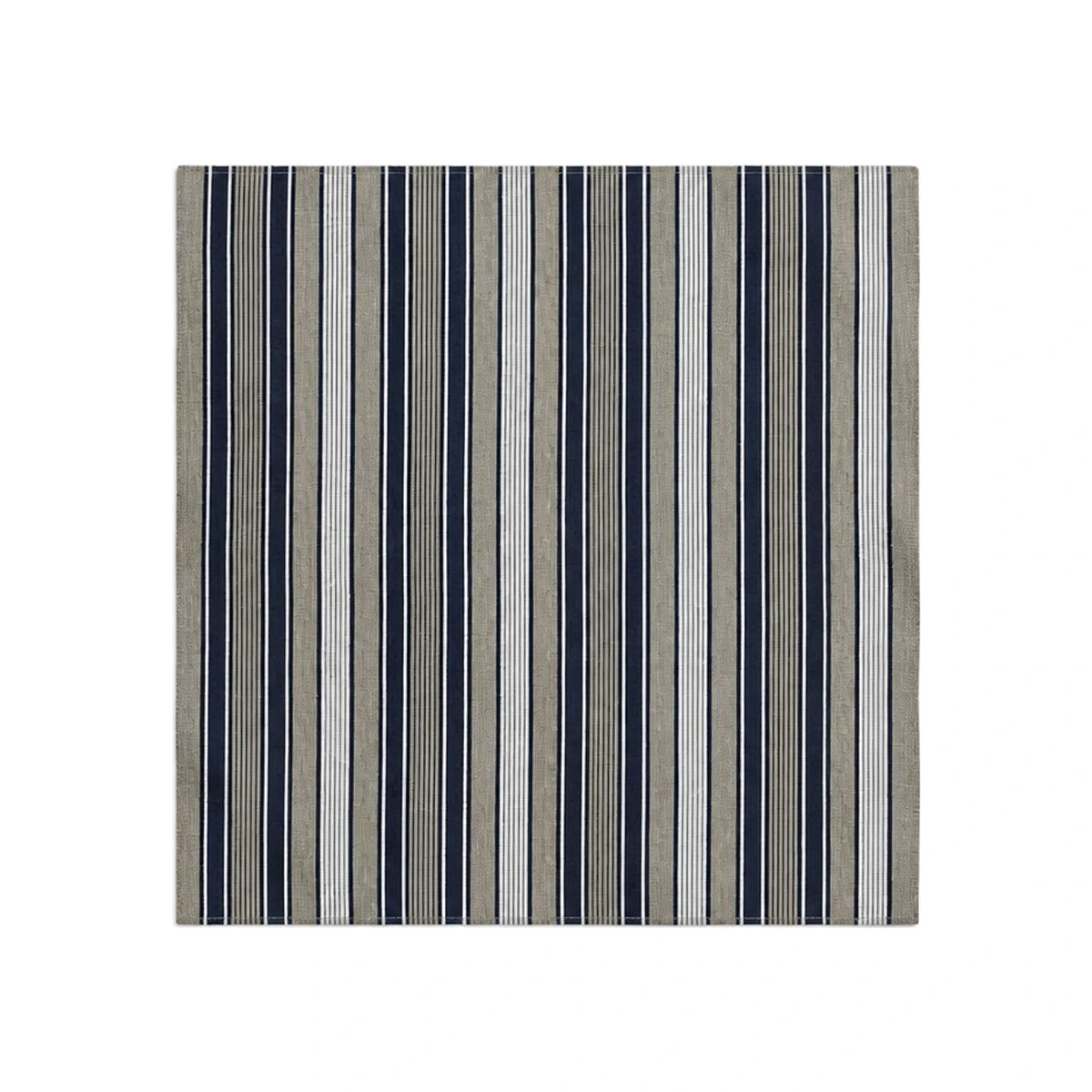 DIOR Grey Blue Cotton Silk Dior Oblique Sun Stripe Scarf 69E0003A3170C588