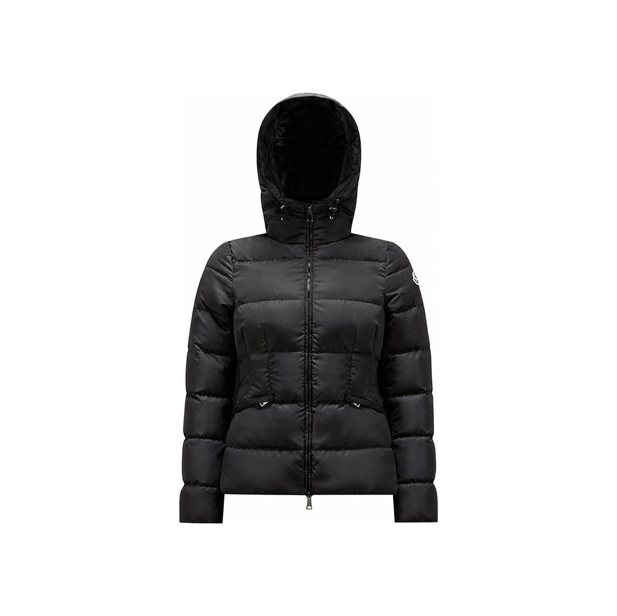 Moncler Aboche Hooded Short Down Jacket Black Women’s