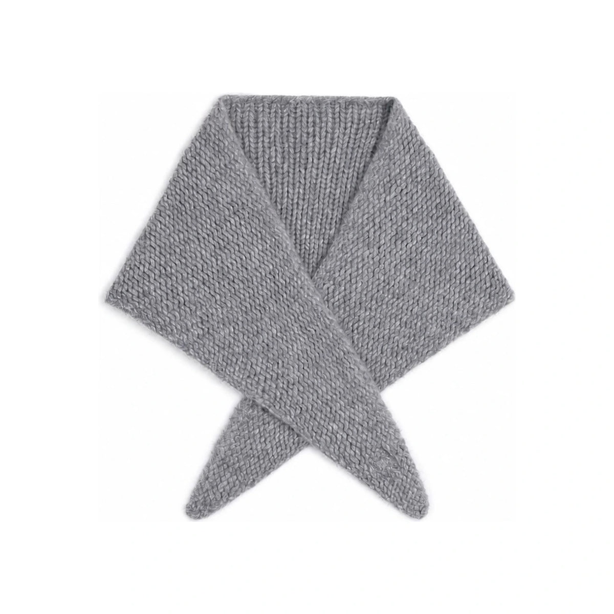 CELINE Light Gray Cashmere Silk Bandana Scarf AA09J0899 08GC