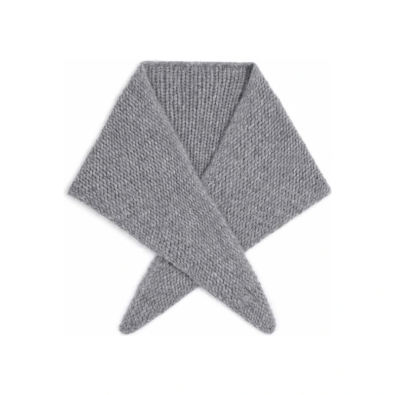 CELINE Light Gray Cashmere Silk Bandana Scarf AA09J0899 08GC
