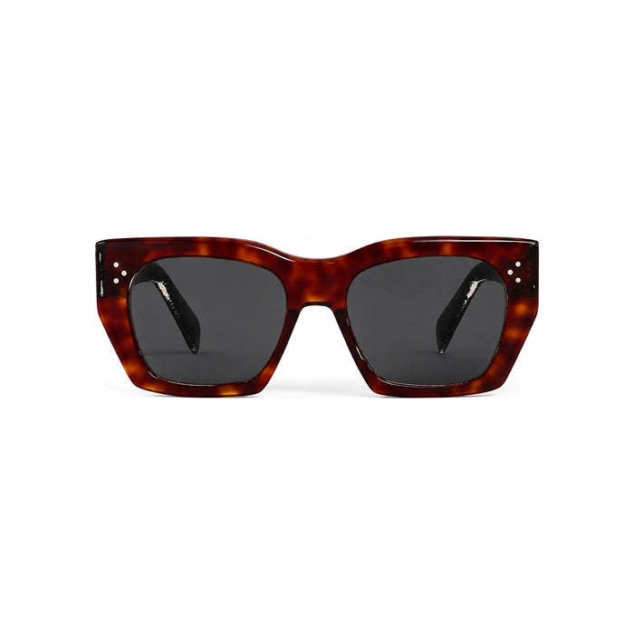 CELINE Red Havana Acetate Cat Eye Sunglasses 4S342CPLB 19TR