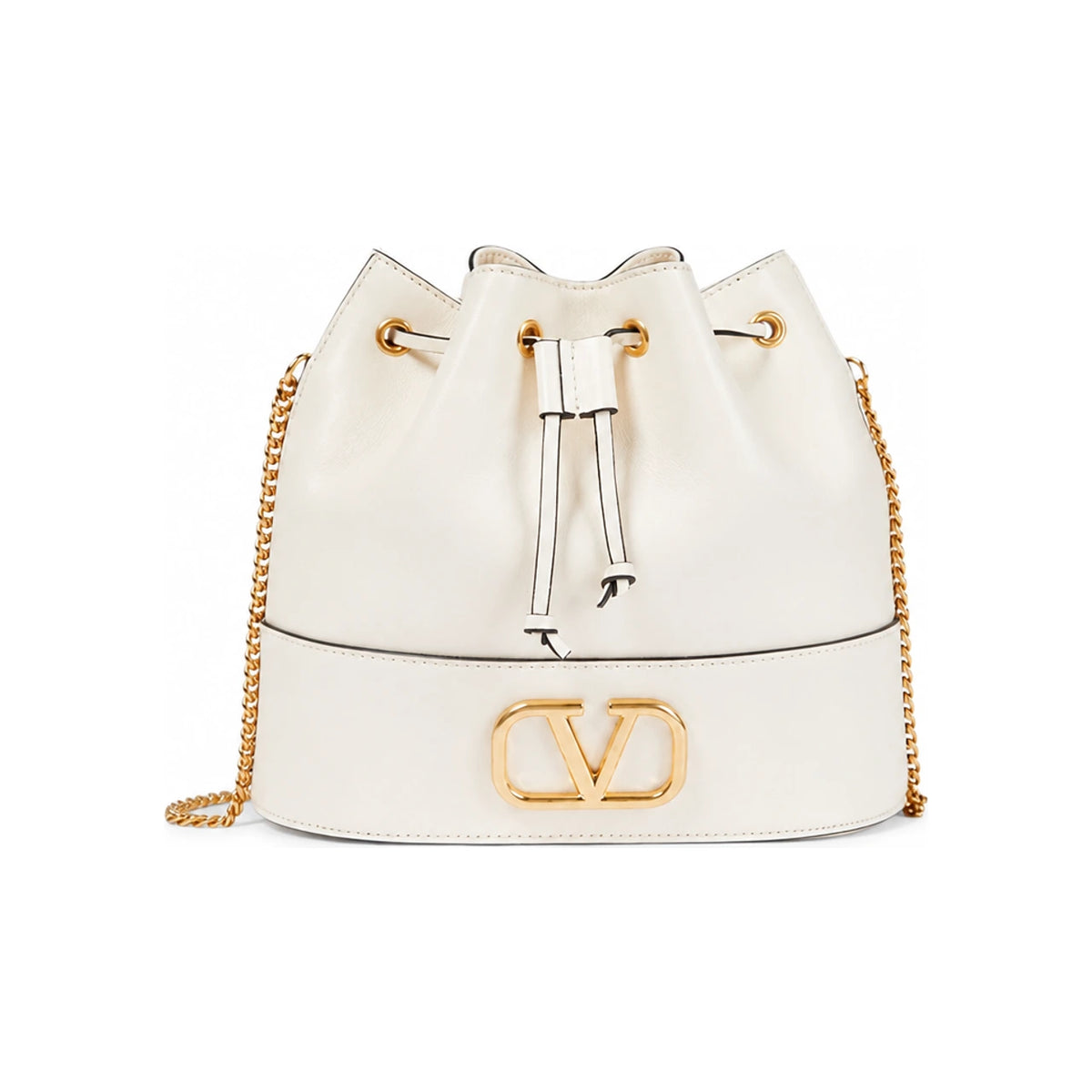 VALENTINO VLogo Chain Mini Bucket Bag Shoulder Bag