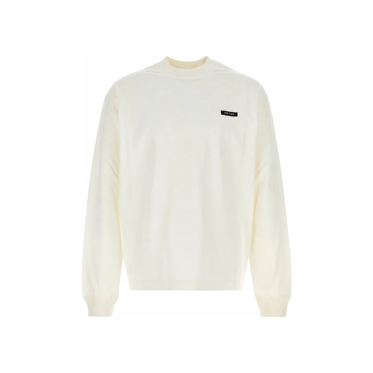 PRADA Black Long Sleeve Sweatshirt for Men