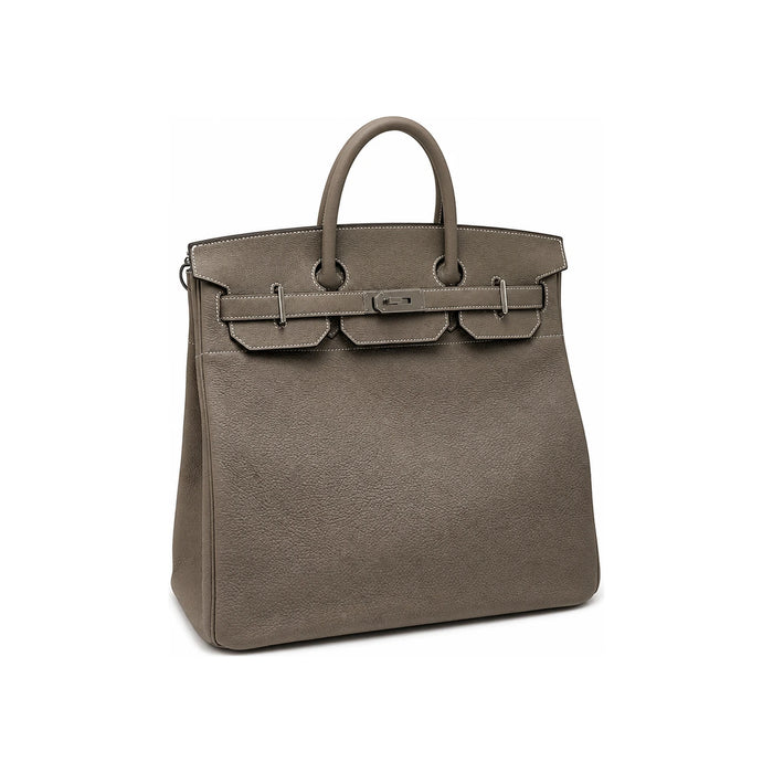 HERMES Birkin 40 Tote Bag Etoupe Gold Hardware Epsom Leather