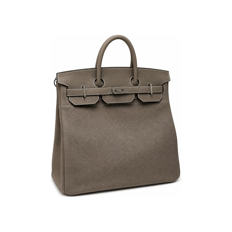 HERMES Birkin 40 Tote Bag Etoupe Gold Hardware Epsom Leather