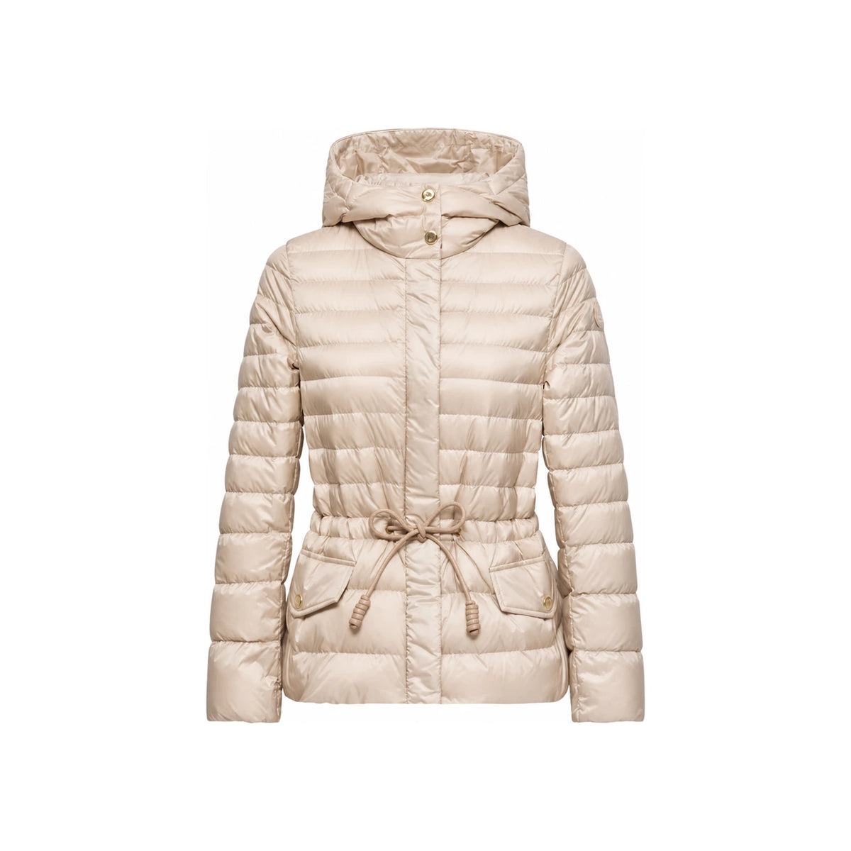 Moncler Raies Hooded Down Puffer Jacket Black Women