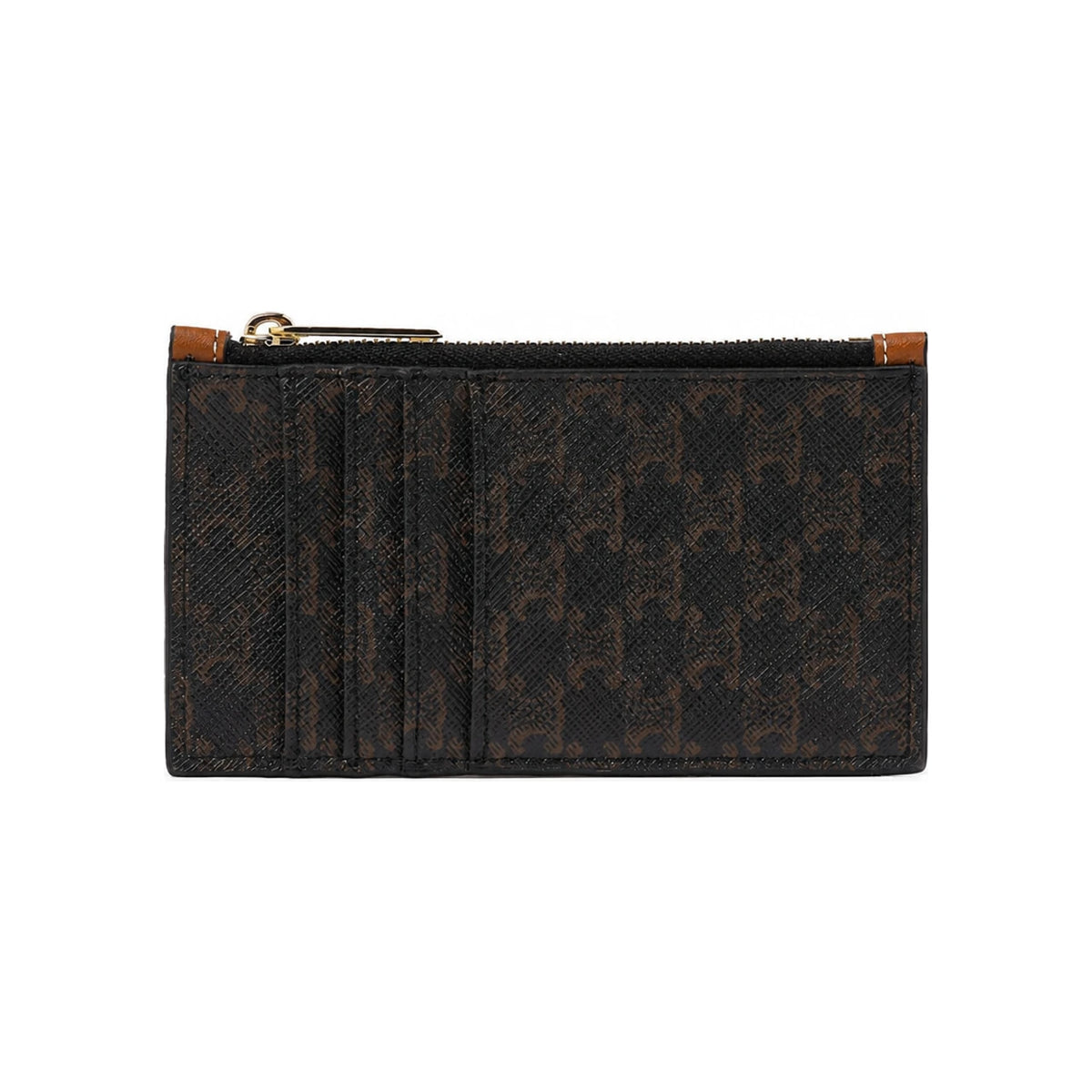 CELINE Men’s Compact Zip Card Holder Wallet