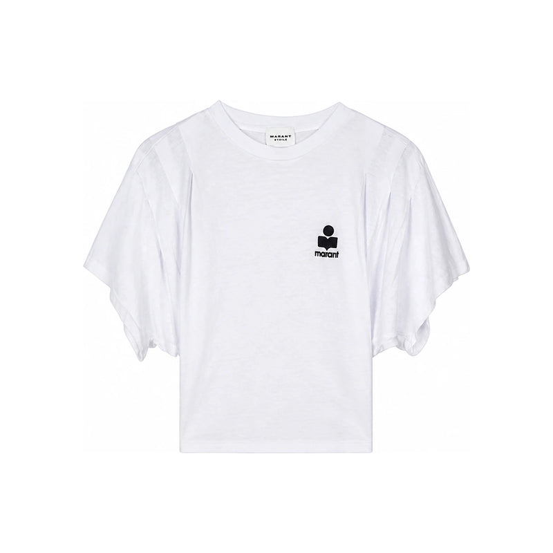 Isabel Marant Kianza Graphic Tee White Women’s T-Shirt