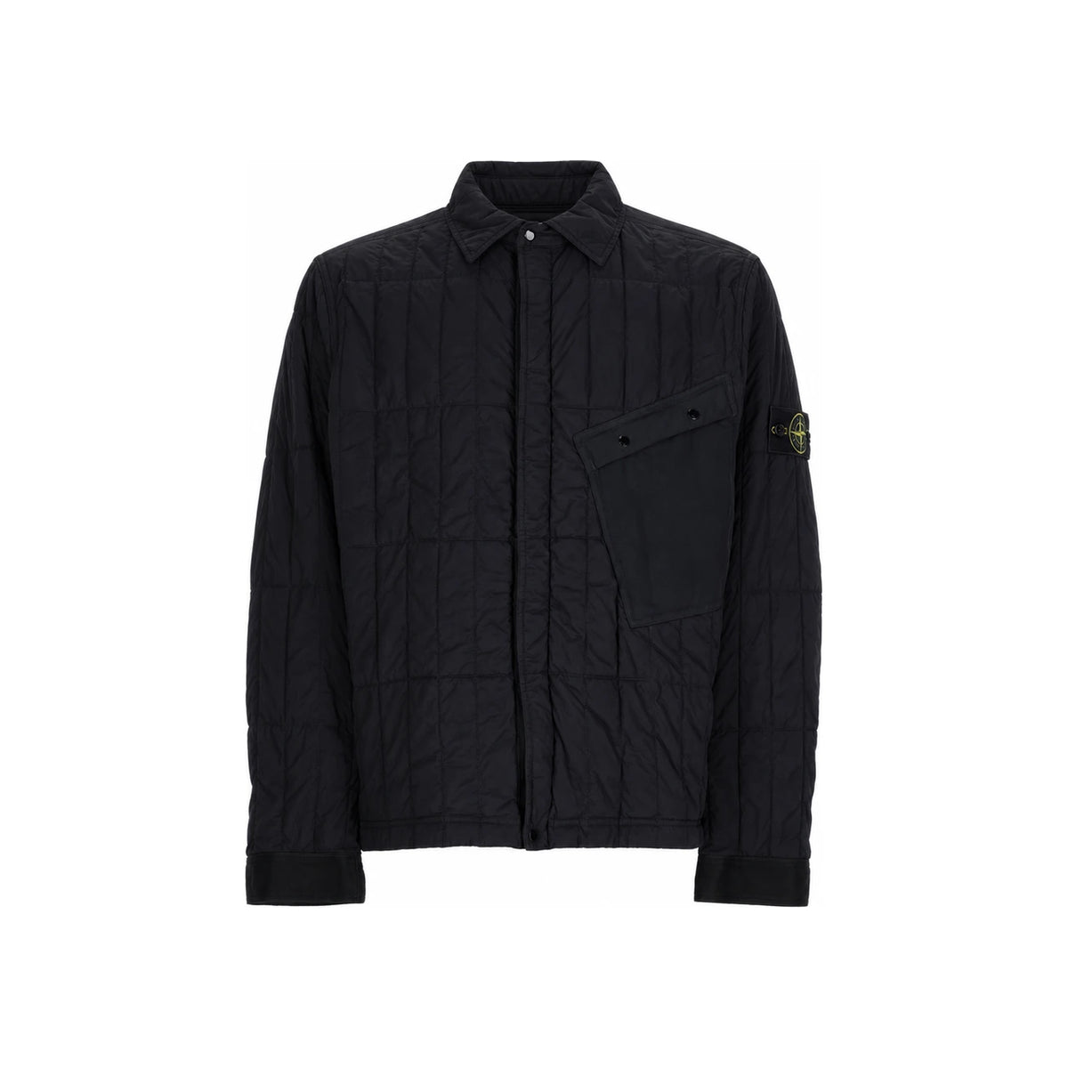 STONE ISLAND Quilted Coach Jacket Black Men’s