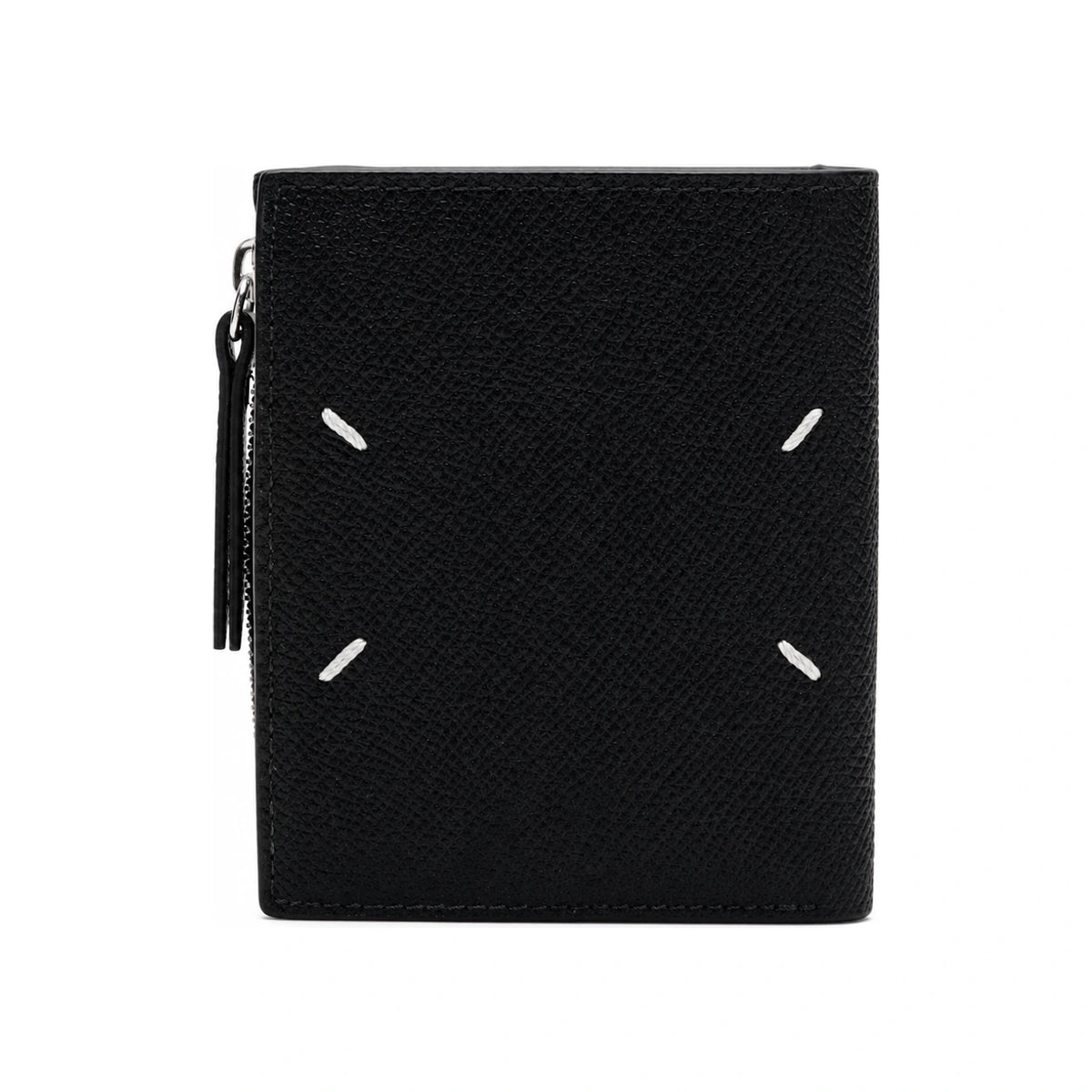 Maison Margiela Black Leather Bifold Wallet