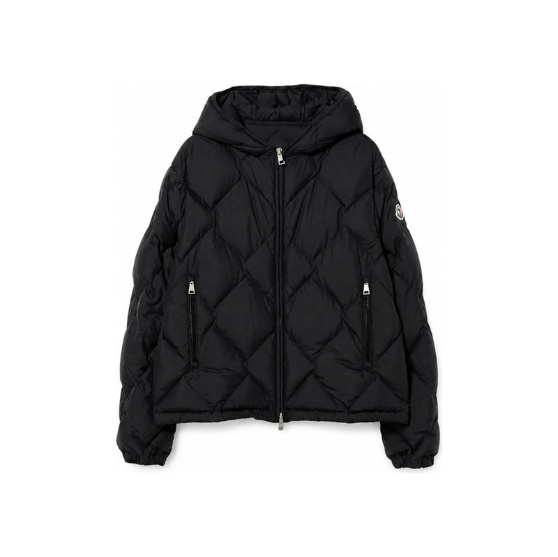 Moncler Logo Patch Lightweight Down Jacket Black 1A00087 597YW 999