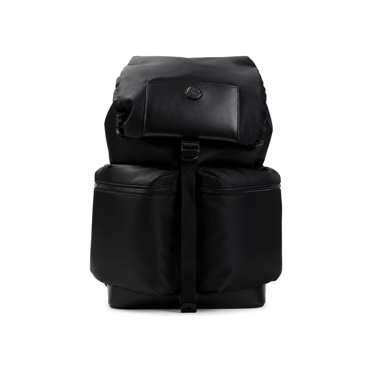 Moncler Black Nylon Backpack for Men