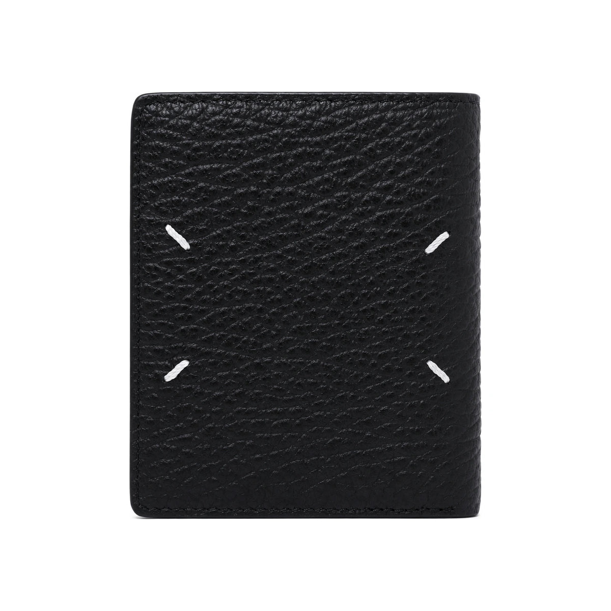 Maison Margiela Black Leather Bifold Medium Wallet