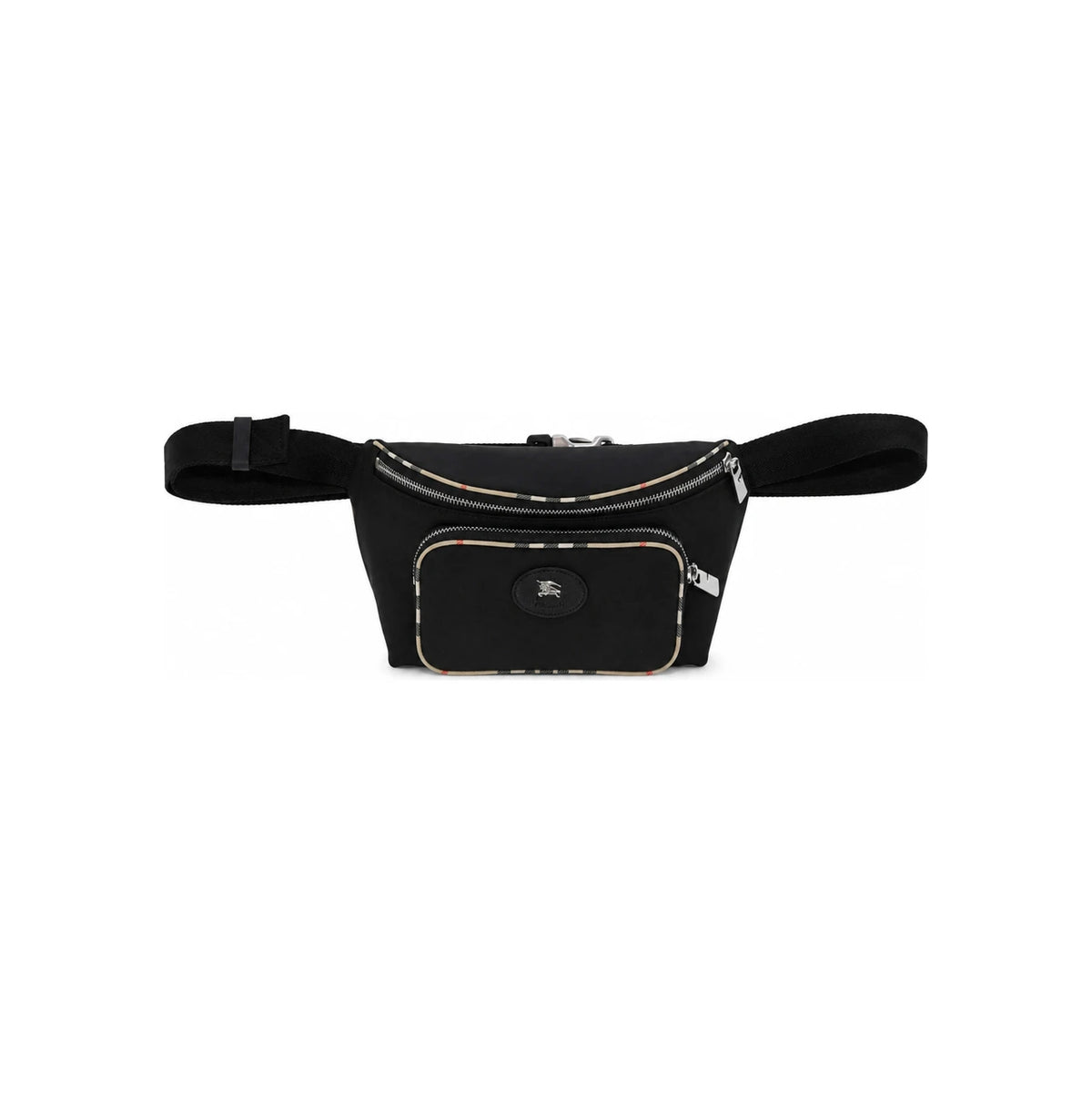 BURBERRY Black Nylon Belt Bag