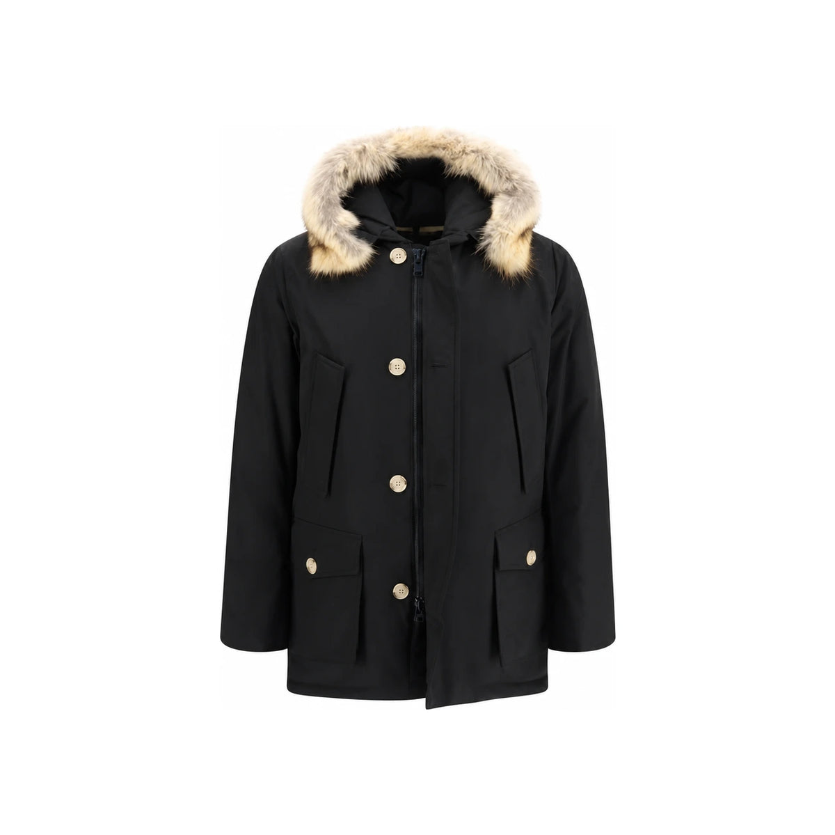 Woolrich Black Down Puffer Jacket for Men