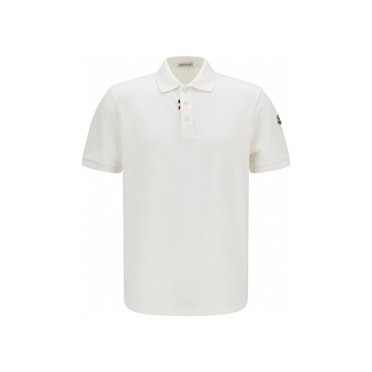 Moncler Short Sleeve Polo Shirt Men’s Cotton Navy