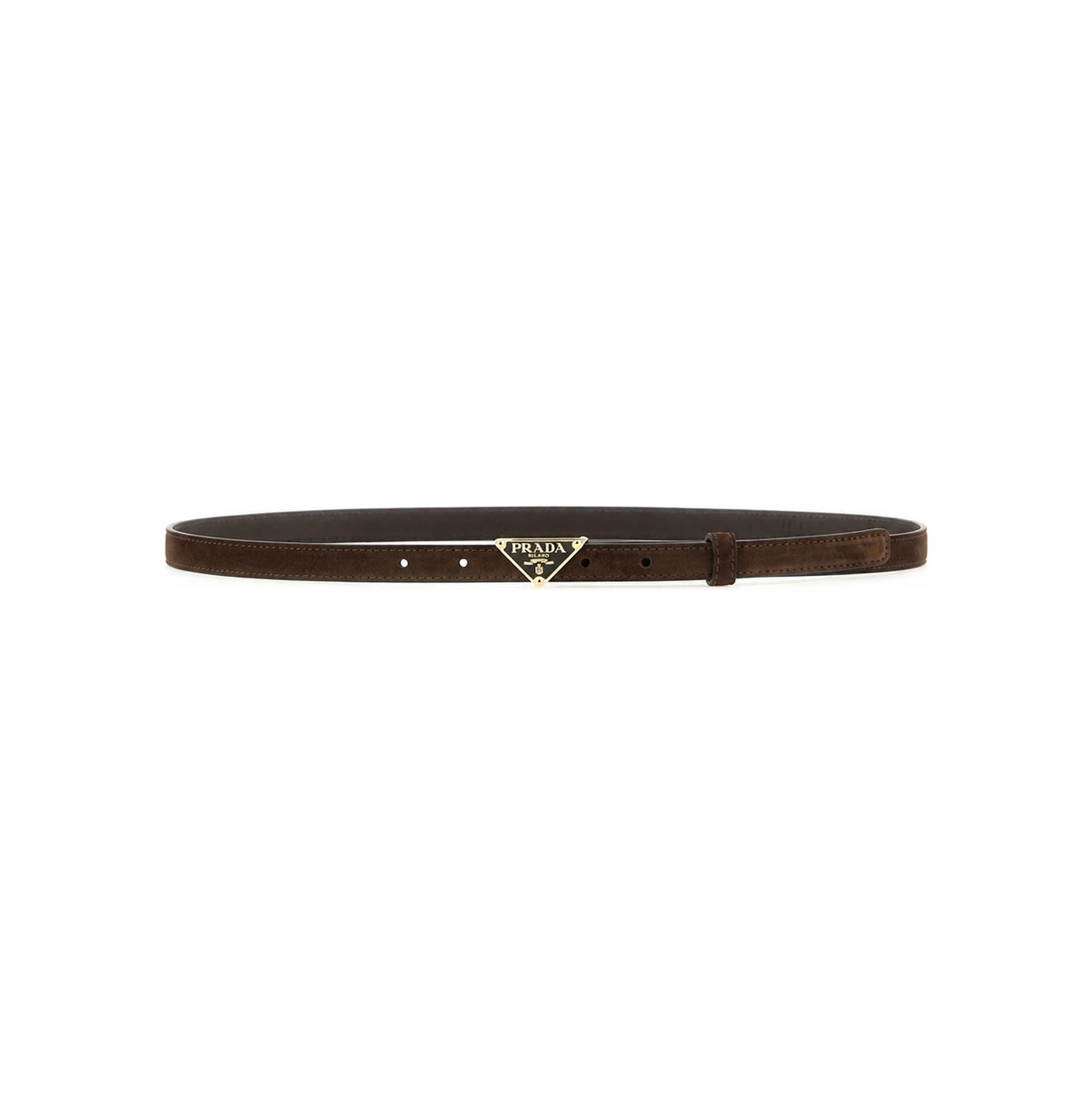 PRADA Black Leather Belt