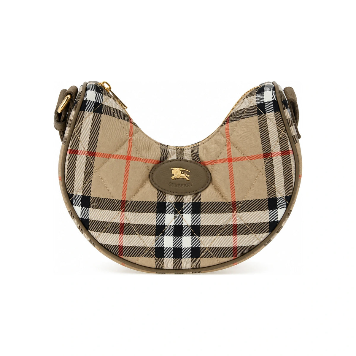 BURBERRY Sand Leather Crossbody Bag