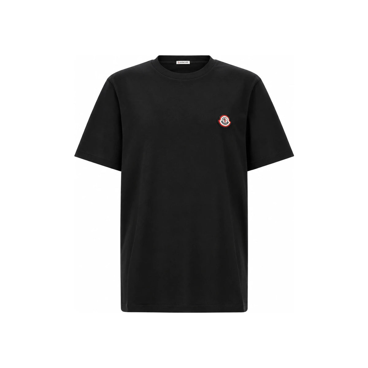 Moncler Black Short Sleeve T-Shirt for Men
