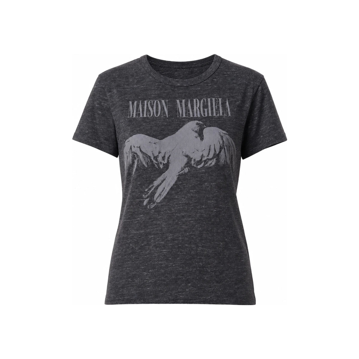 Maison Margiela Short Sleeve Cotton T-Shirt Beige Women’s