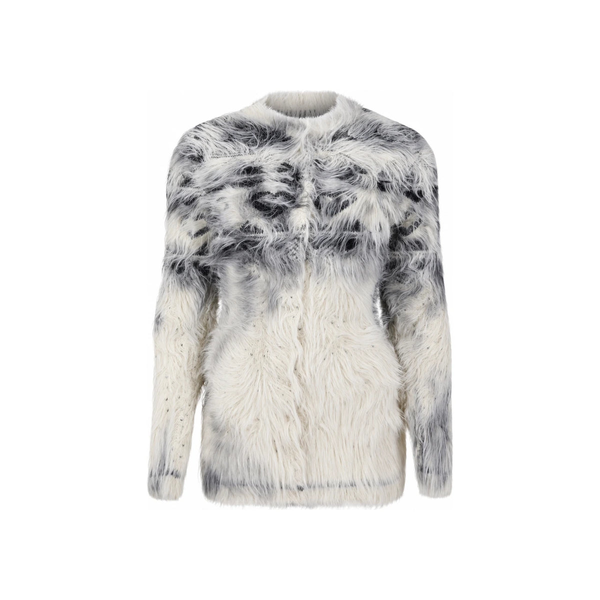 Maison Margiela Black Wool Knit Cardigan