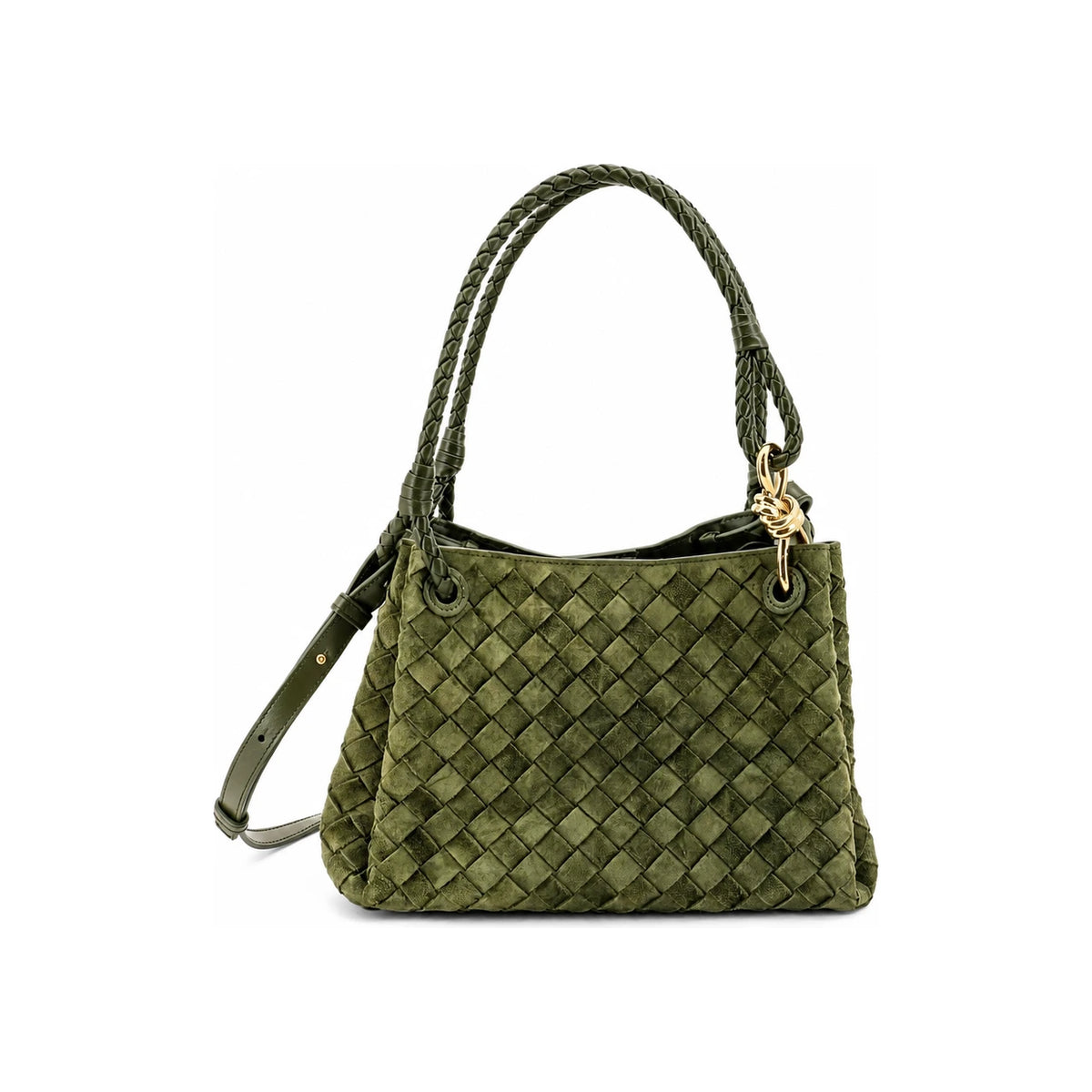 Bottega Veneta Black Leather Shoulder Bag