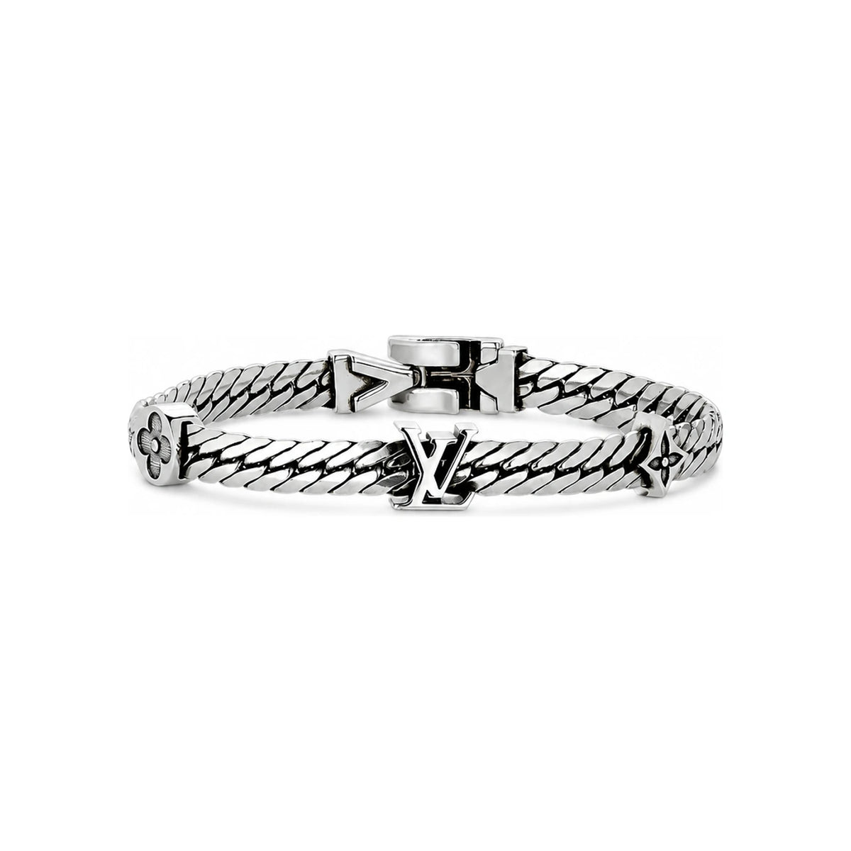 Louis Vuitton LV Coil Bracelet 20cm Diameter MA152M