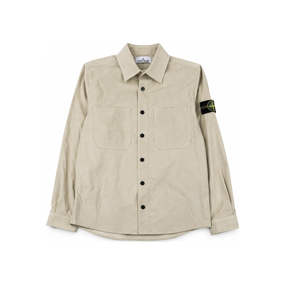 STONE ISLAND Cotton Corduroy Overshirt Jacket L2S151200042 S0144 V0095