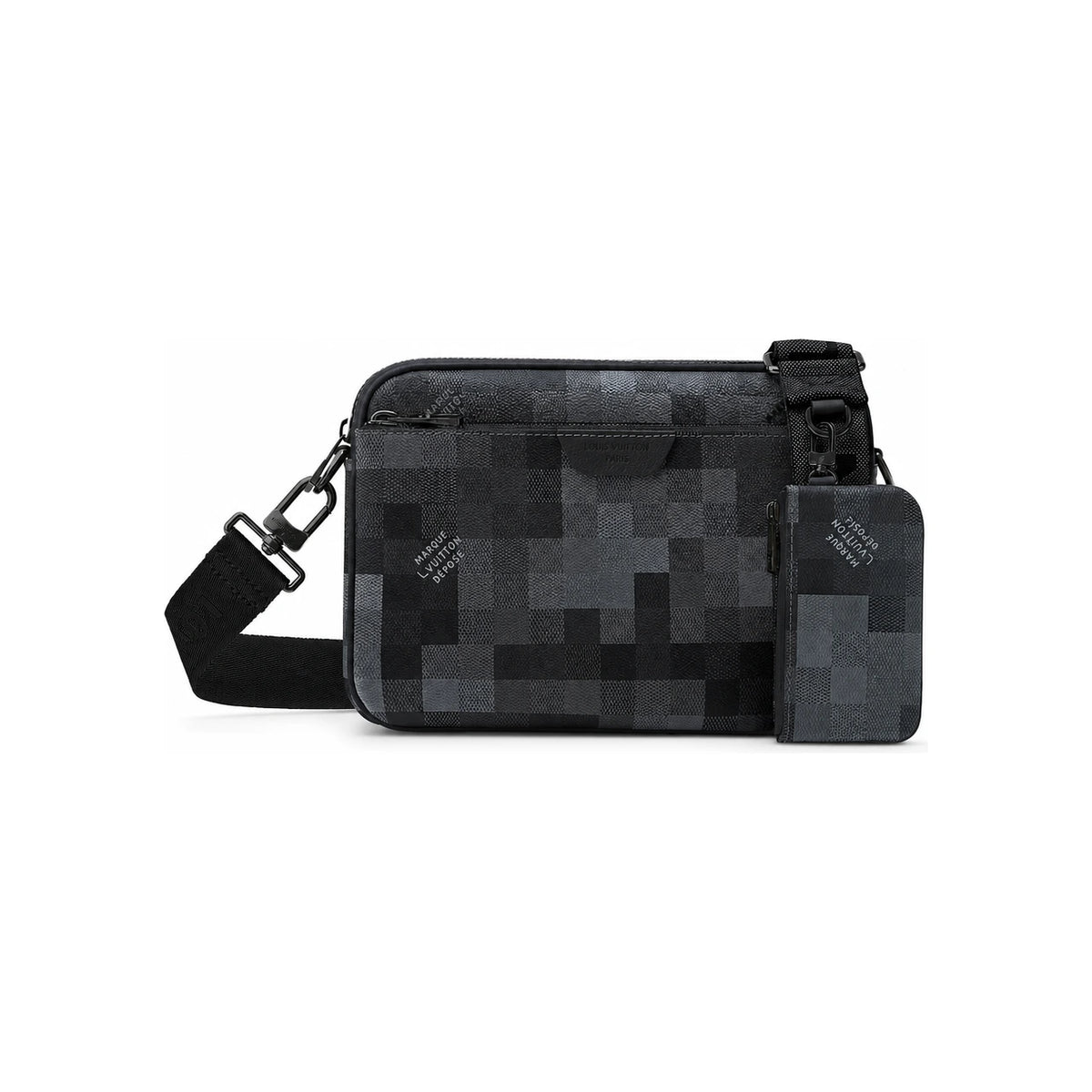 Louis Vuitton Trio Messenger Black Crossbody Bag M28602