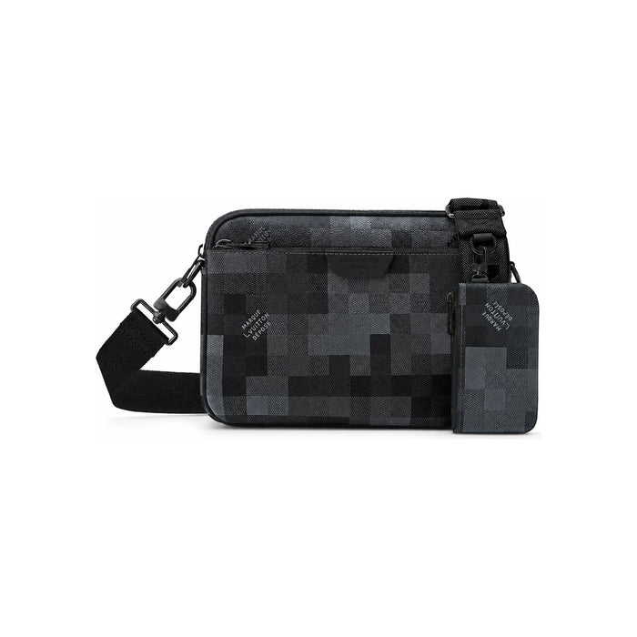 Louis Vuitton Trio Messenger Black Crossbody Bag M28602