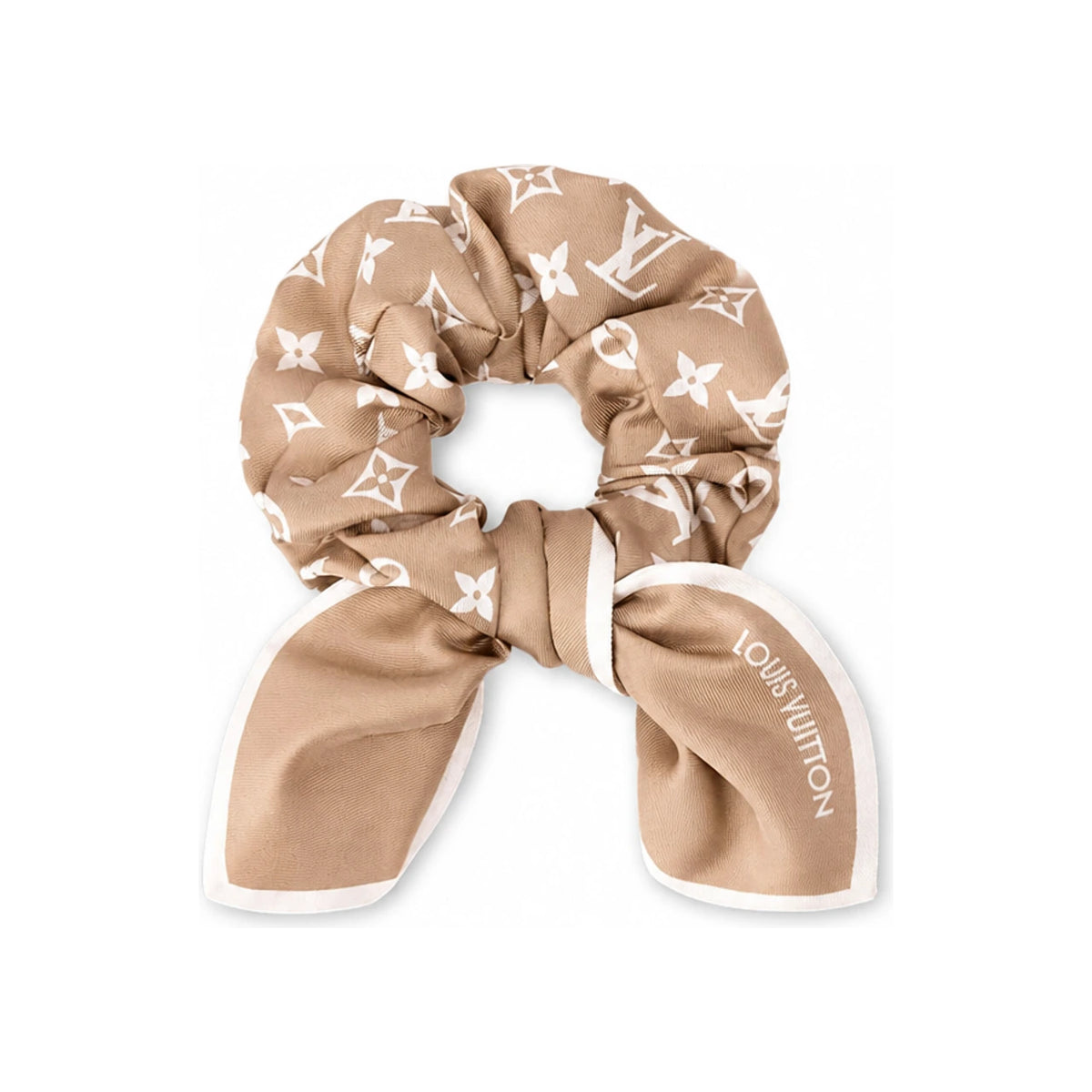 Louis Vuitton Monogram Silhouette Scrunchie Dune Hairband M98742