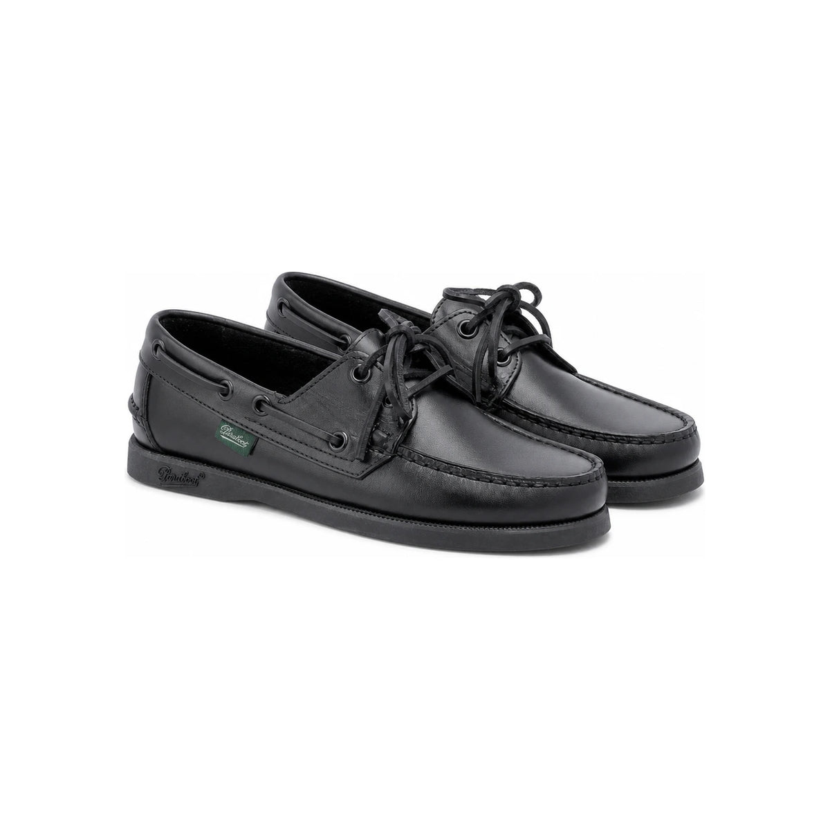 PARABOOT Noir Leather Bass Loafers Women’s