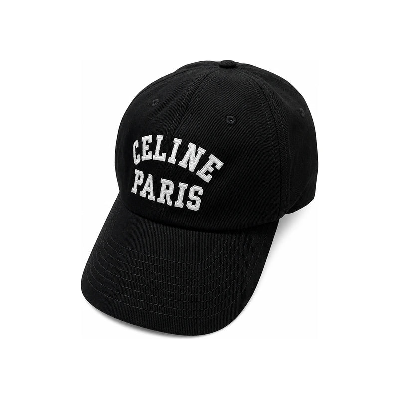 CELINE Triomphe Ricolieu Baseball Cap Navy