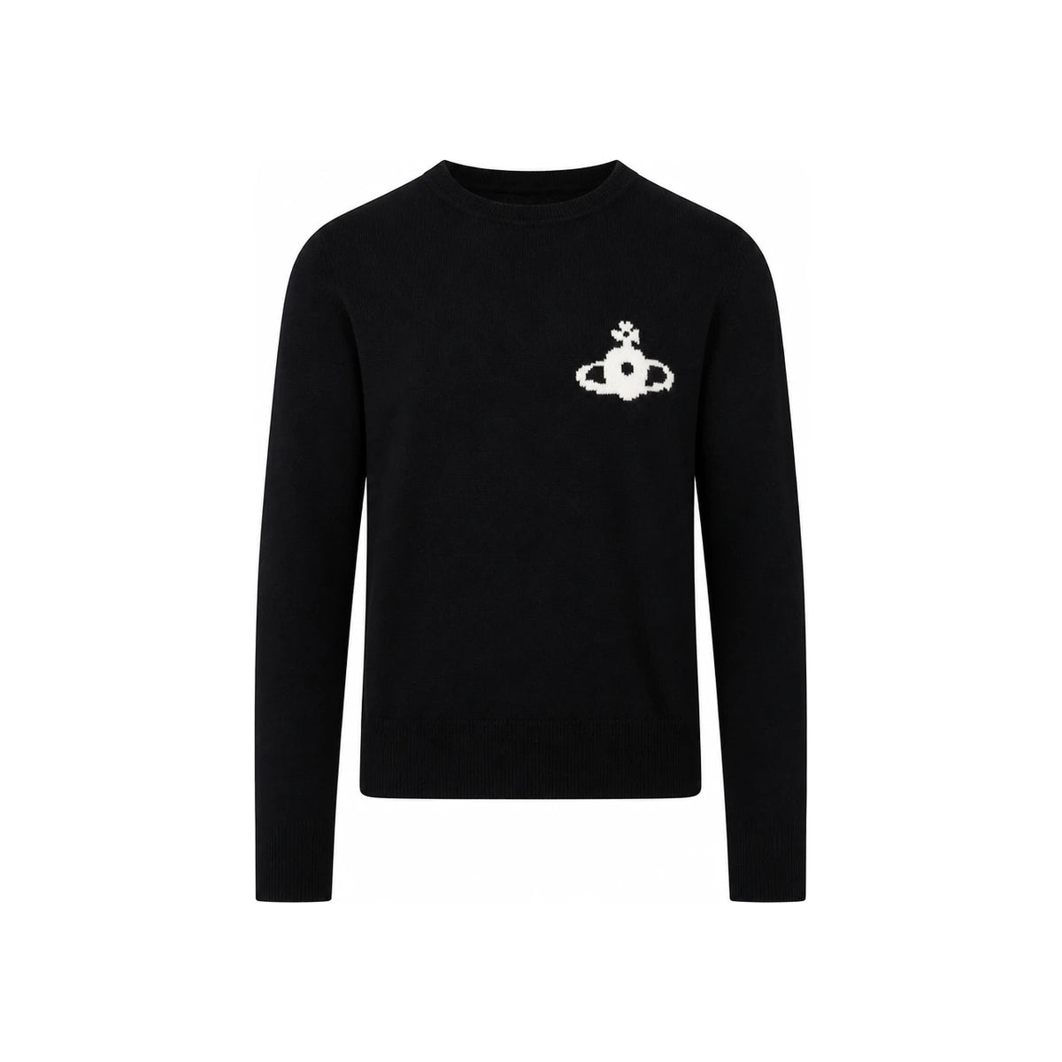 Vivienne Westwood Rose Katie Jumper Wool Turtleneck Knit Sweater