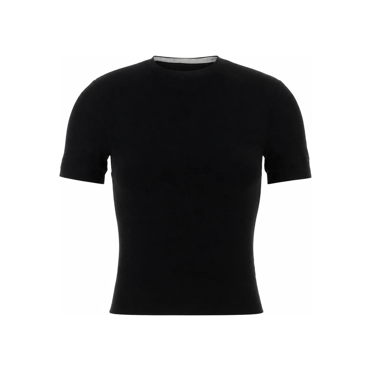 Maison Margiela Black Cotton Short Sleeve T-Shirt