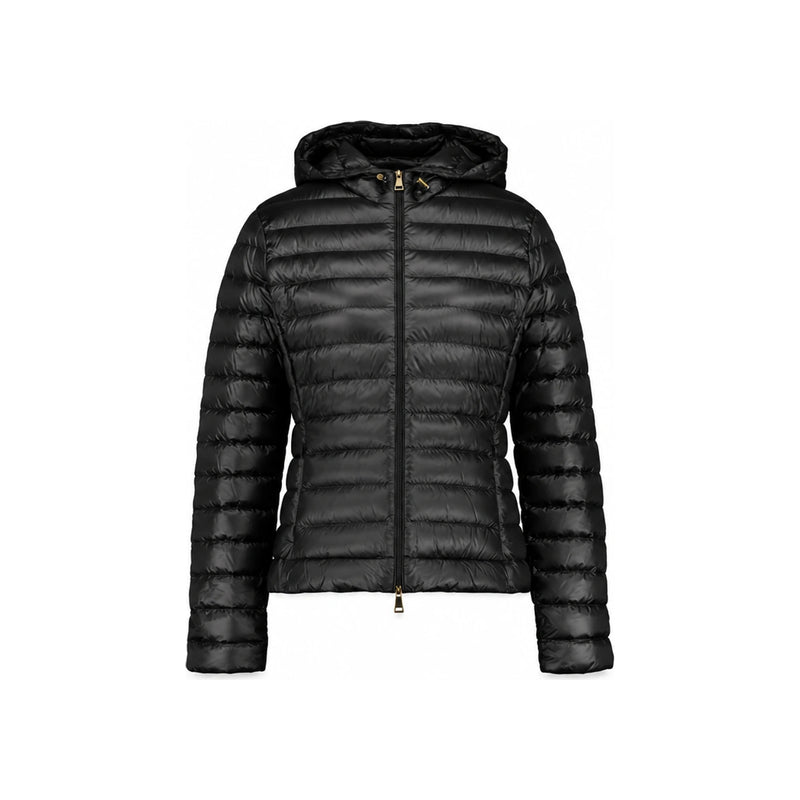Moncler Black IGELHOOD Logo Patch Lightweight Puffer Jacket 1A00092 597YG 999