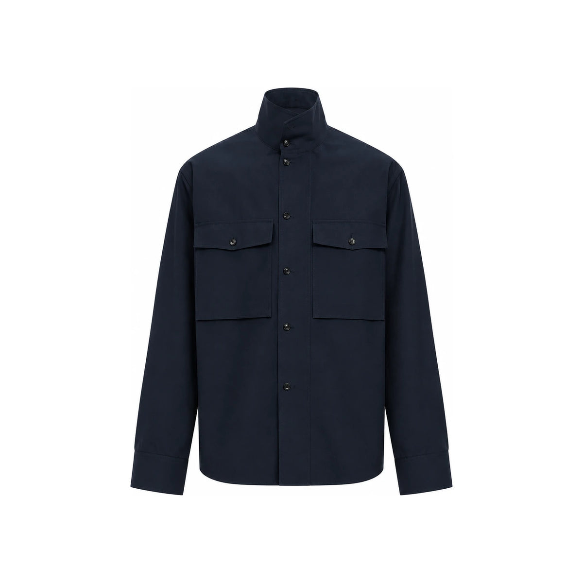 Bottega Veneta Cotton Long Sleeve Shirt Black Men’s
