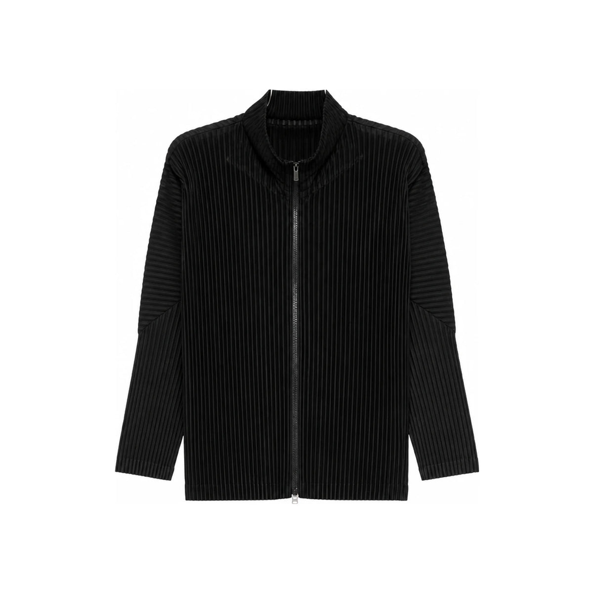 Issey Miyake Homme Plissé Black Pleated Jacket