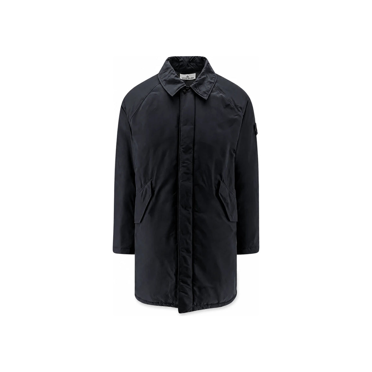 STONE ISLAND Black Down Puffer Jacket Men’s