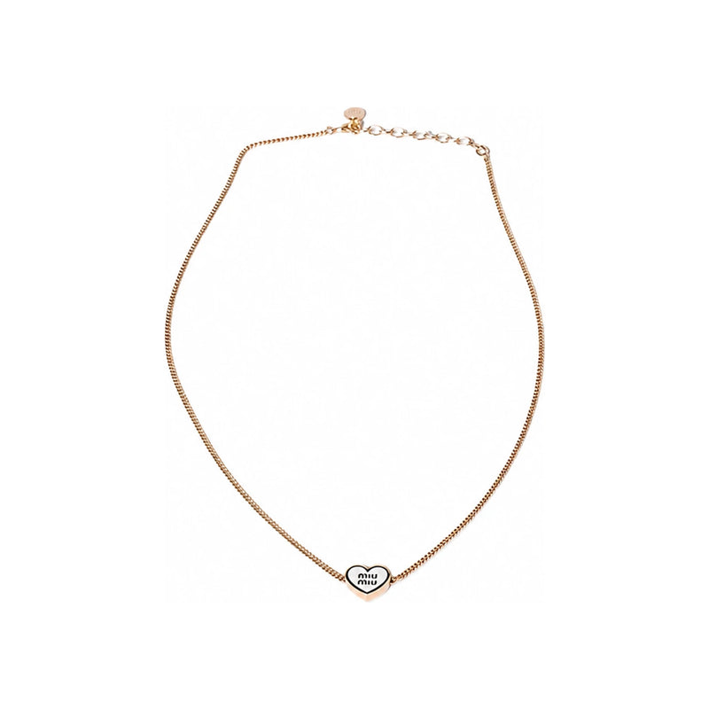Miu Miu Metal Pendant Necklace 5IC257 2IE2 F061C