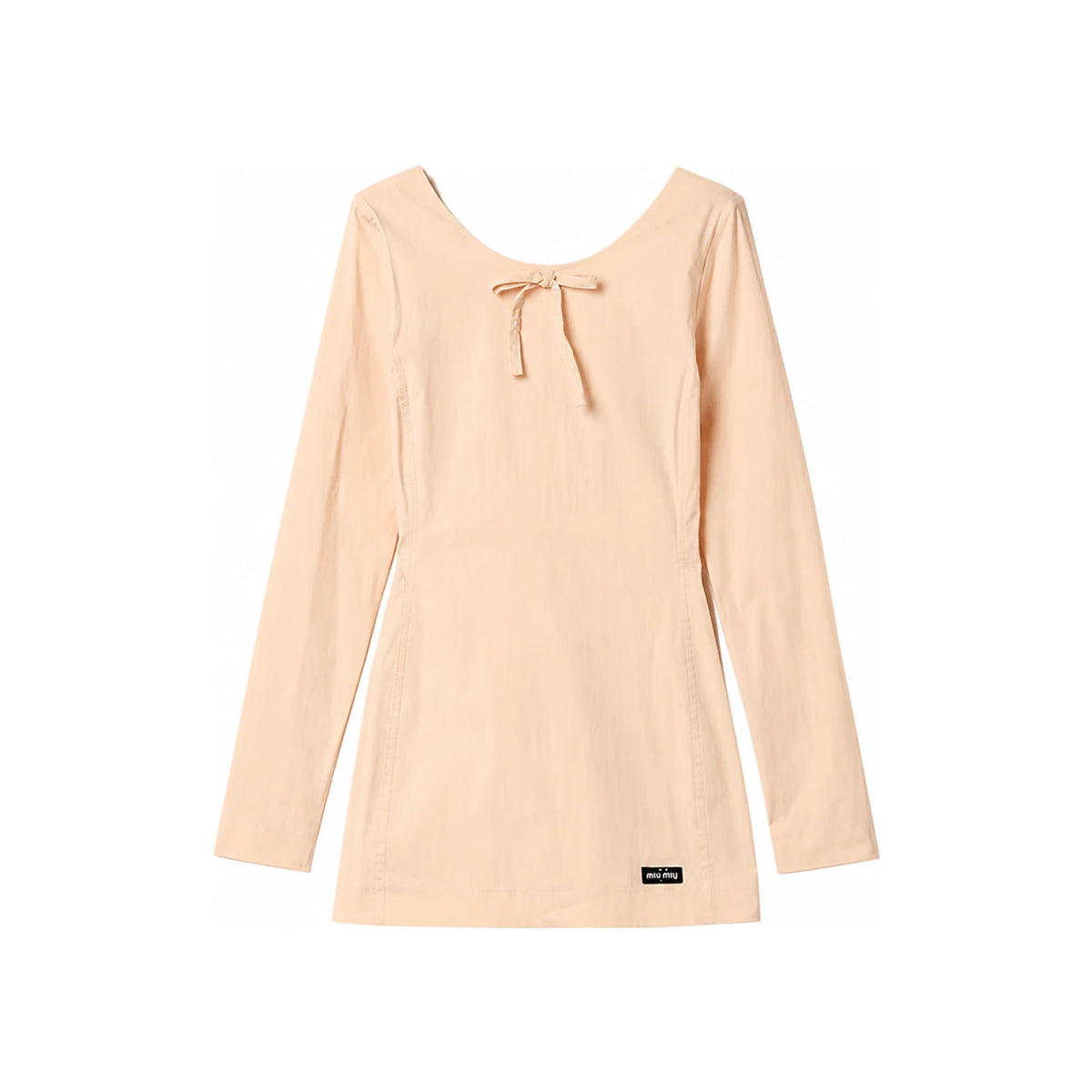 Miu Miu Poplin Stretch Mini Dress MF6586 6472 F0384