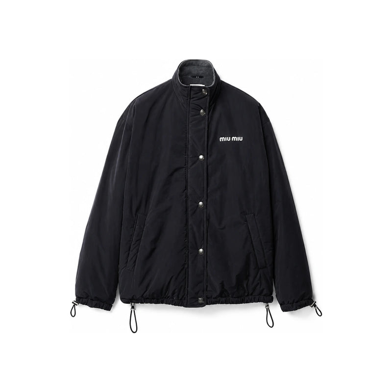Miu Miu Fleece Bomber Jacket ML1541 6291 F0002
