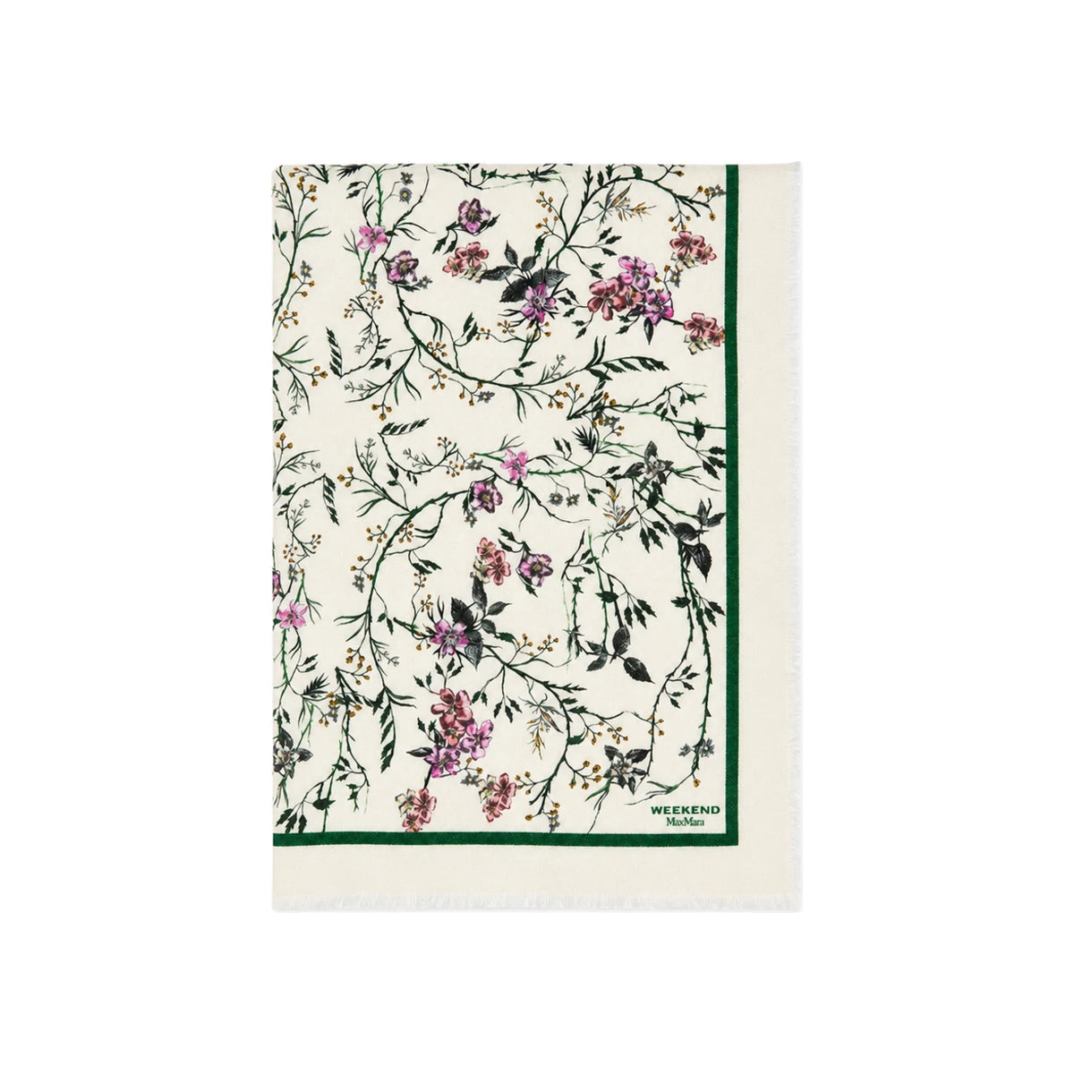 Max Mara Weekend Camice Silk Scarf Ivory Women’s