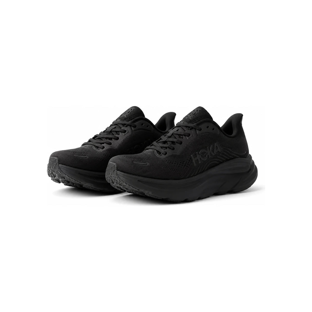 HOKA Black Clifton 11 Low-Top Sneakers for Men 1176572 BBLC